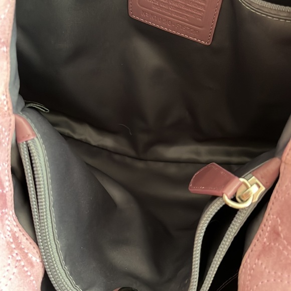 Coach suede satchel - Picture 10 of 12